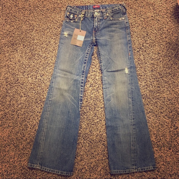 True Religion Other - True Religion JOEY Flare Low Rise Jeans Girls 14